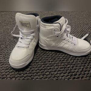 Levi's Kids White High-Top Canvas Sneakers